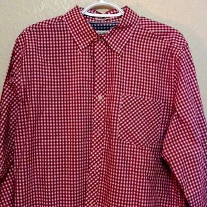 Long-sleeved mens button down shirt. No stains, tears, or holes.